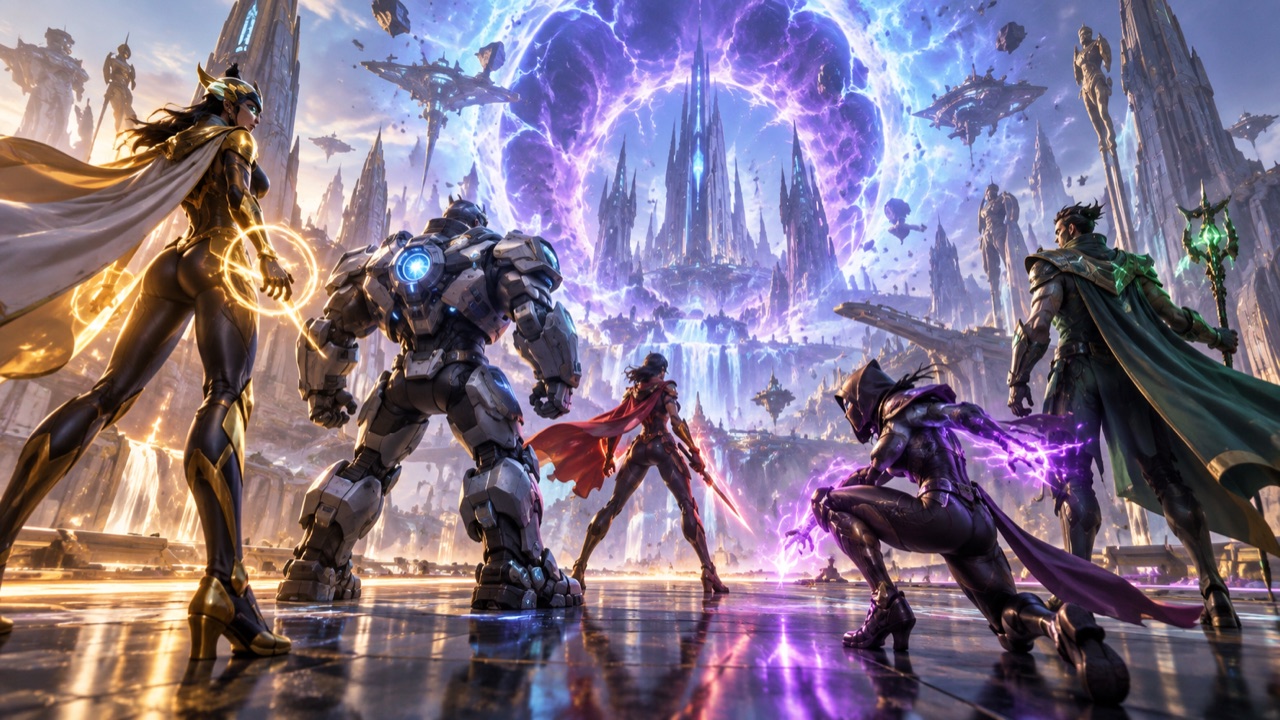 Marvel Rivals game artwork
